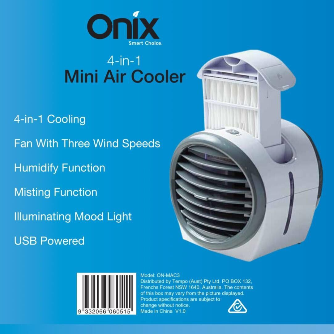 Onix 4-in-1 Mini Air Cooler