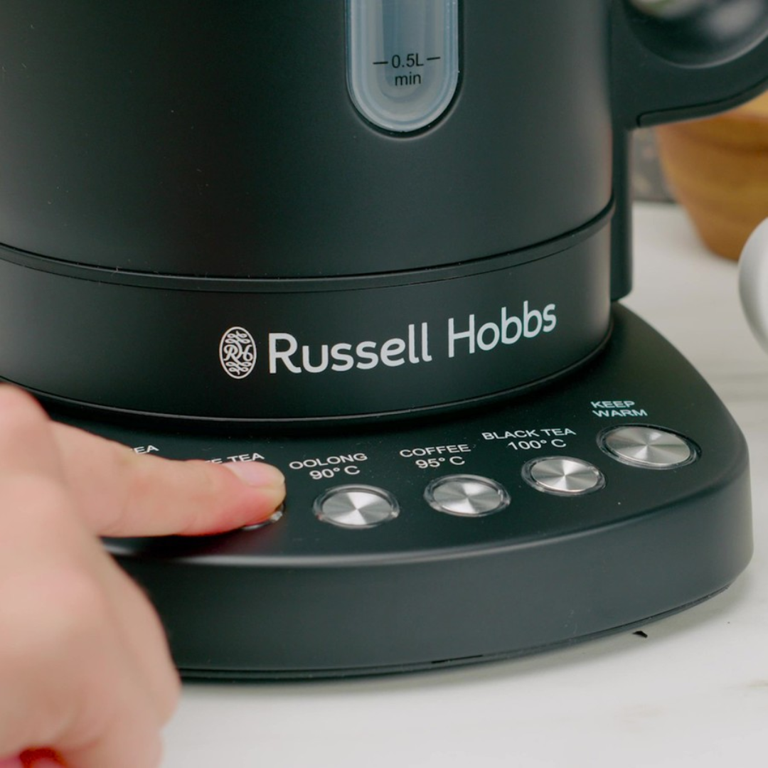 Russell Hobbs Addison Digital Kettle - Black