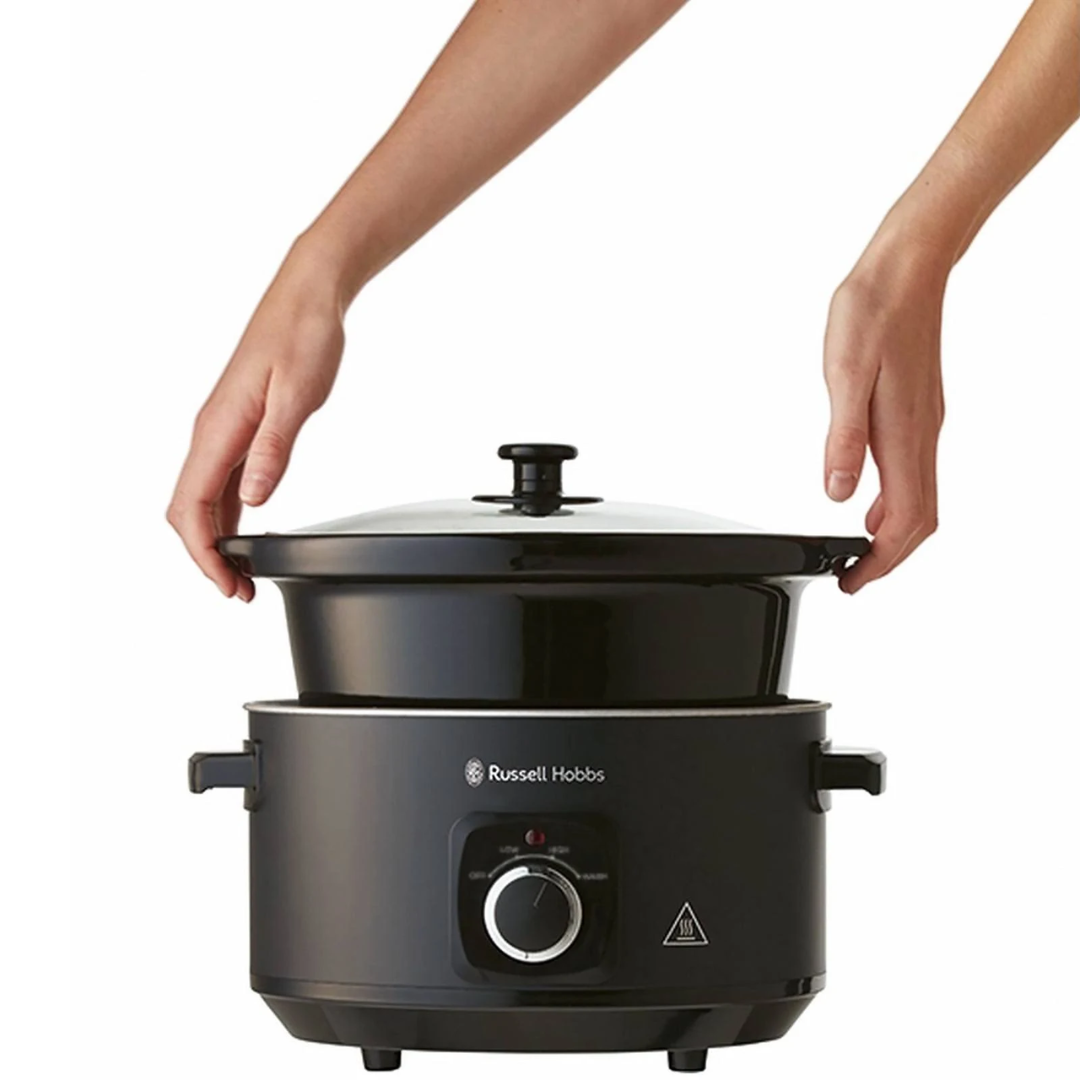 Russell Hobbs 4L Slow Cooker - Matte Black