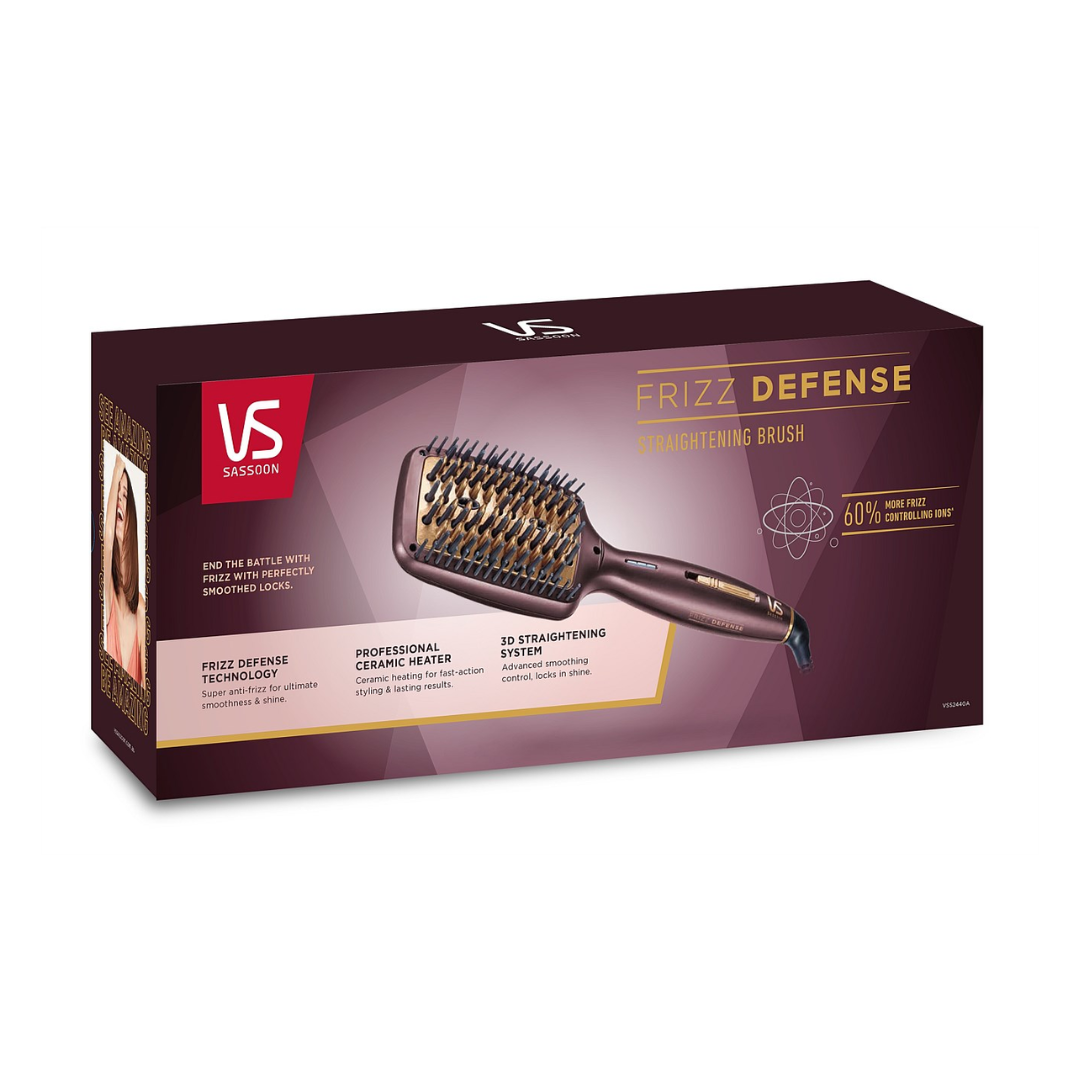 VS Sassoon Frizz Defense Straightening Brush