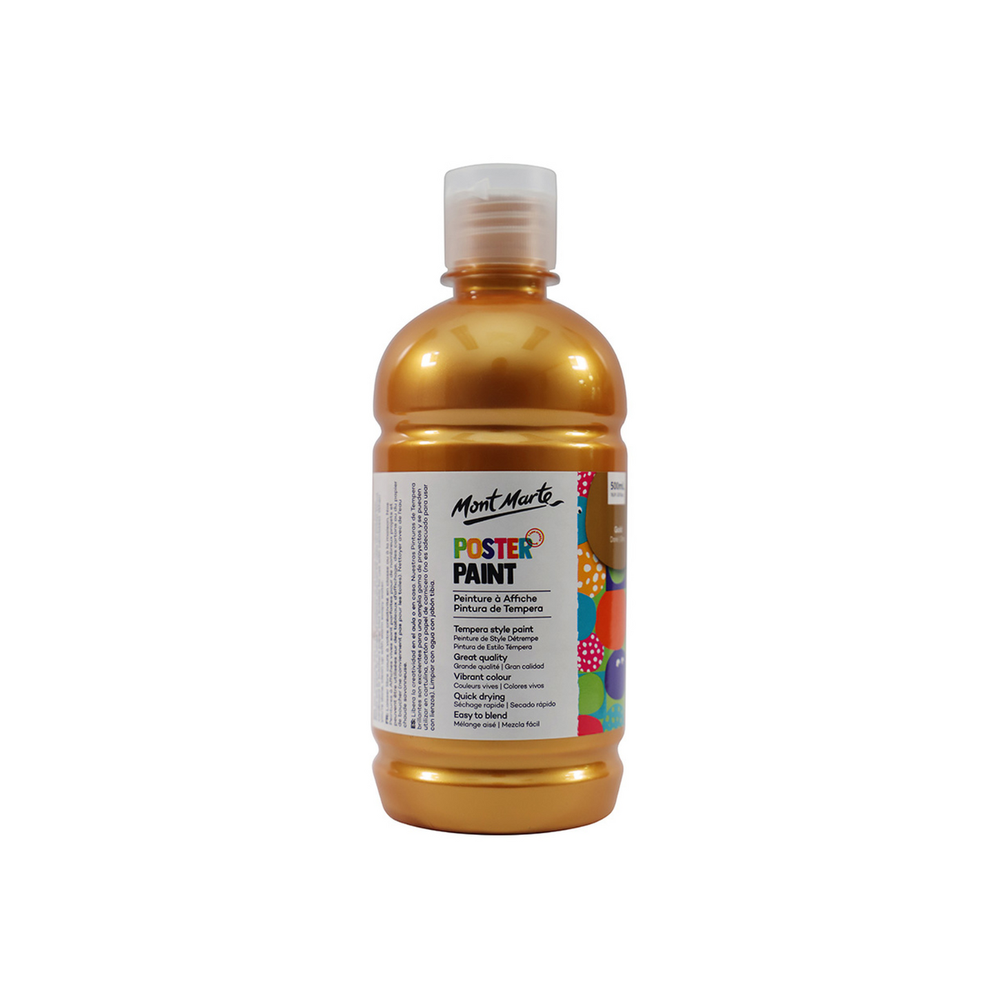 Mont Marte Kids - Poster Paint 500ml - Gold