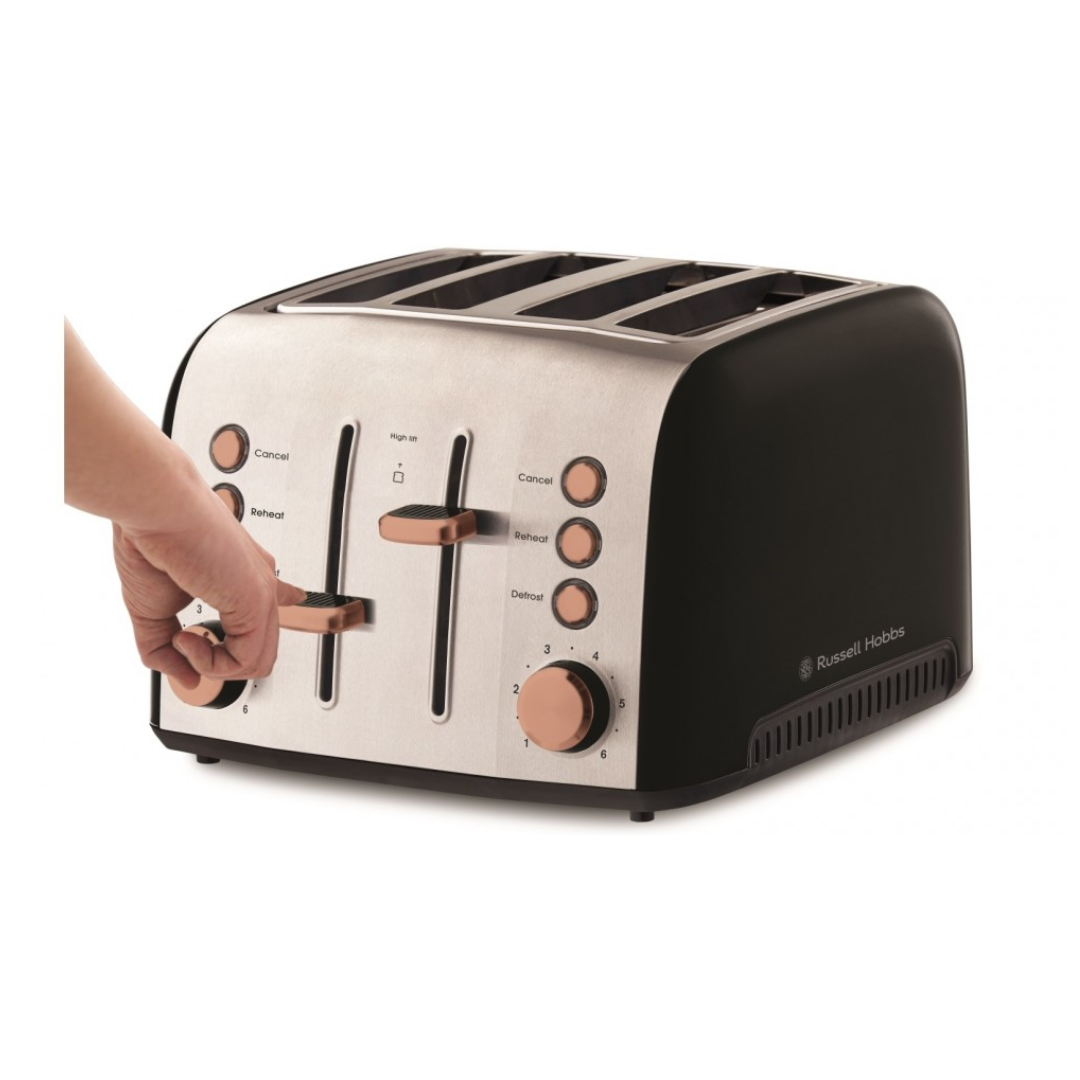 Russell Hobbs Brooklyn 4 Slice Toaster - Copper