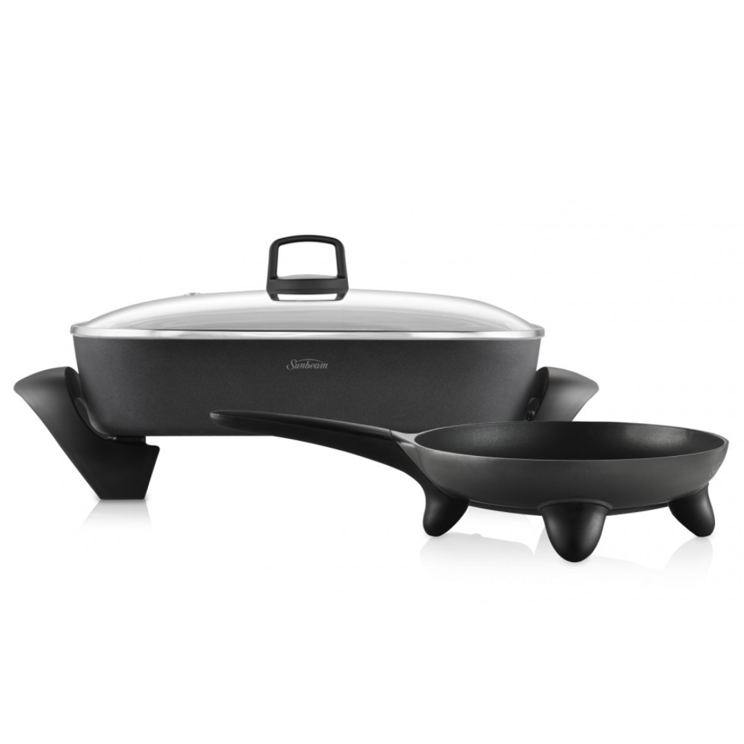 Sunbeam DiamondForce Electric Frypan & Skillet Set