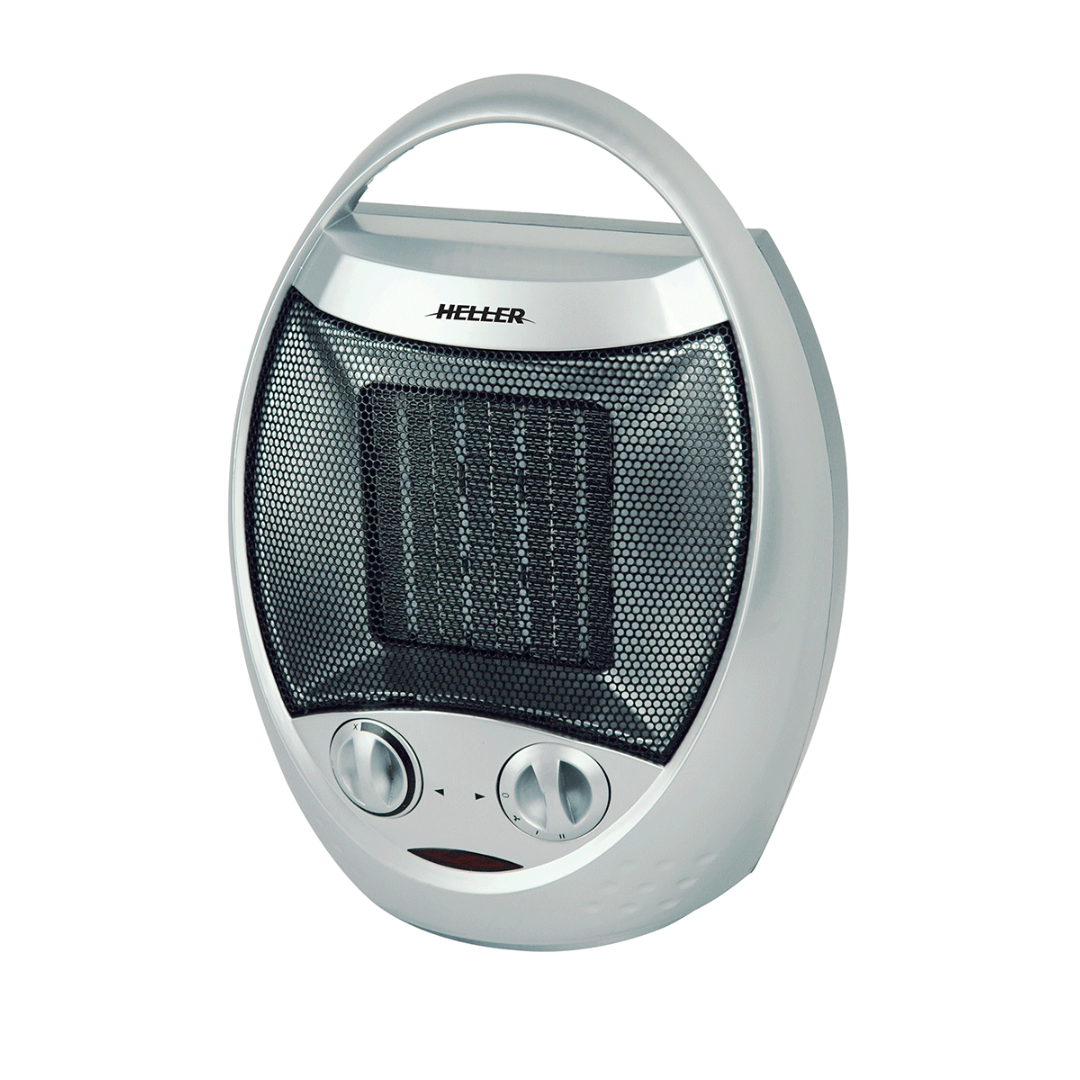 Heller Ceramic Fan Heater Upright 2 Heat Settings 1500W