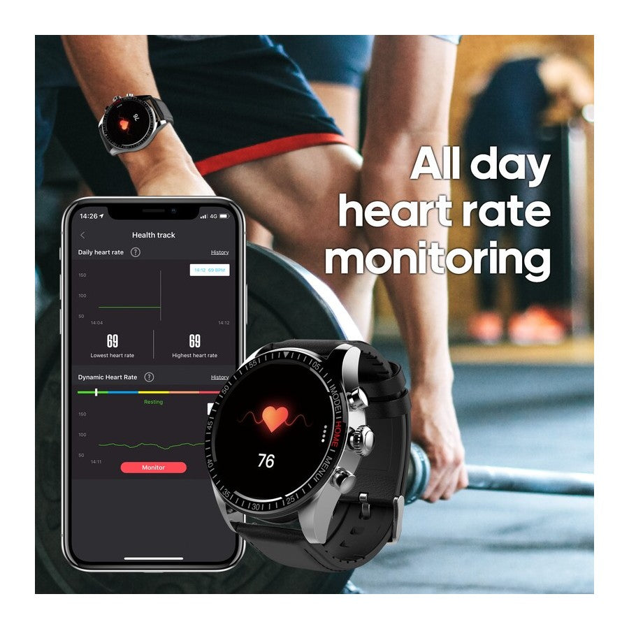 DGTEC Amoled Smart Watch Black
