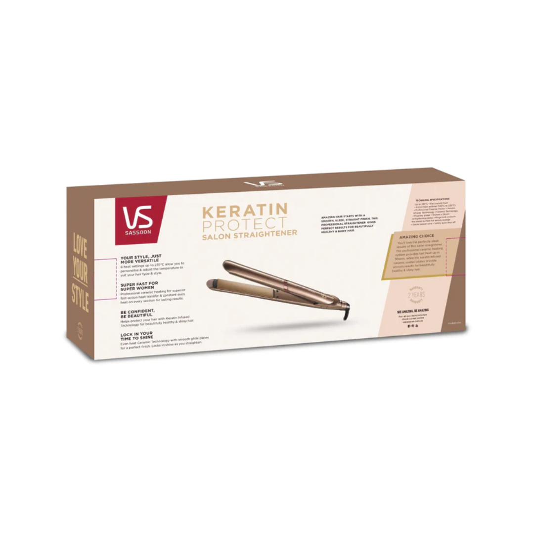VS Sassoon Keratin Protect Salon Straightener
