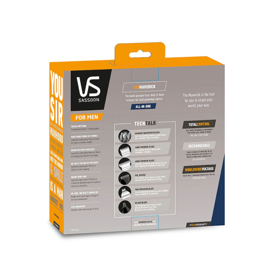 VS Sassoon The Maverick All-In-One Groomer - VSM7426A
