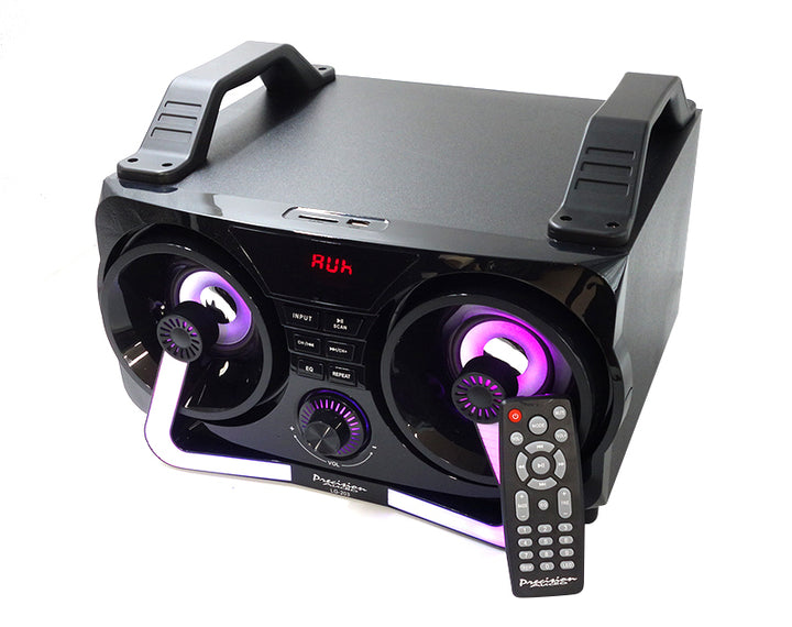 HI-FI Party Speaker With Flashing Lights Underbody Subwoofer LG203