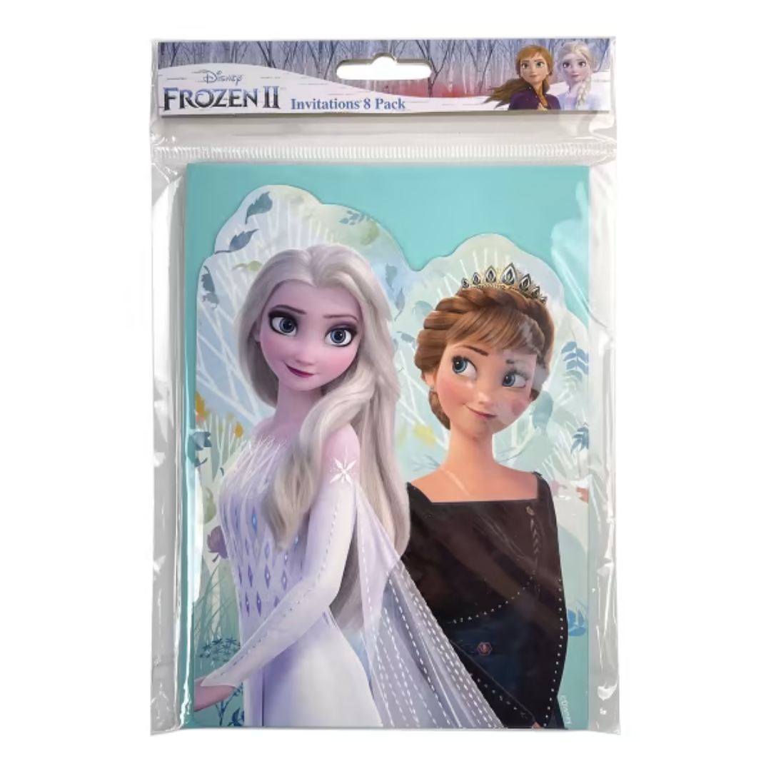 Disney Frozen II Invitations 8 Pack