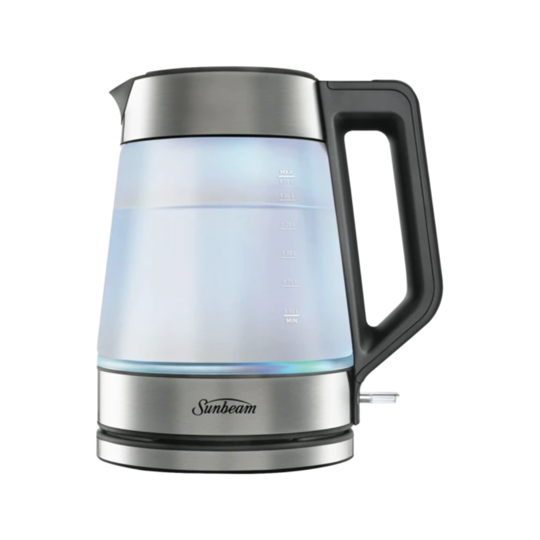 Sunbeam Morning Frost Glass Kettle 1.7L
