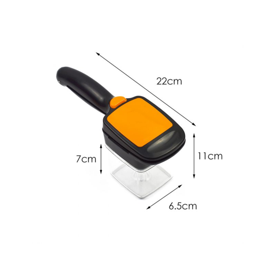 Nicer Dicer 7-Piece Vegetable Chopper - Orange