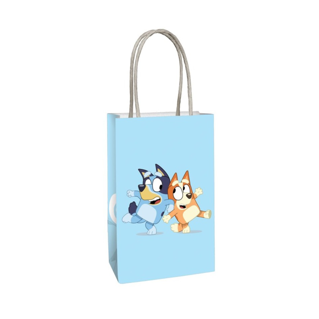 Bluey Paper Kraft Bag 8 Pack