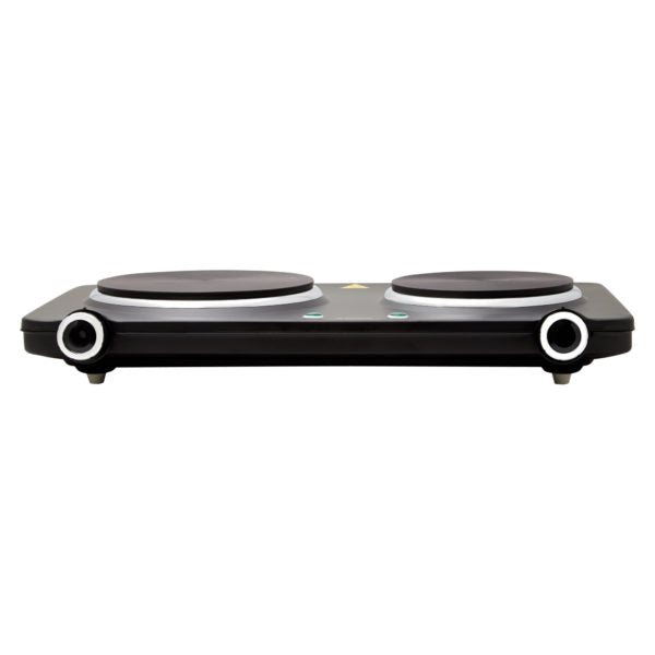 Westinghouse Electric Double Hotplate Black