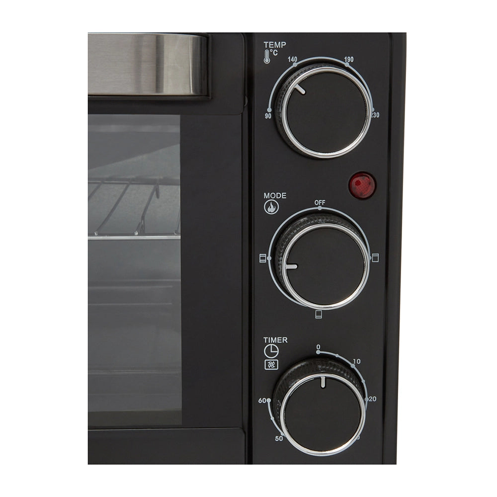 Westinghouse 26L 1600W Tabletop Oven Black