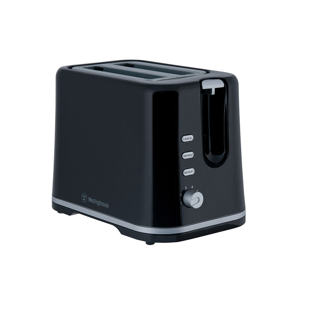Westinghouse 2-Slice Plastic Toaster - Black