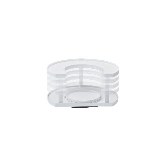 Spice Spinner Two-Tiered Spice Organizer/Holder Dual Spin Turntables Spice Jars