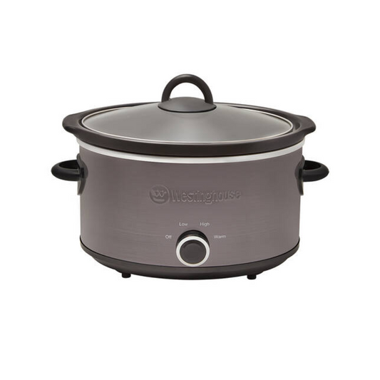 Westinghouse Slow Cooker 3.5L Black Stainless Steel