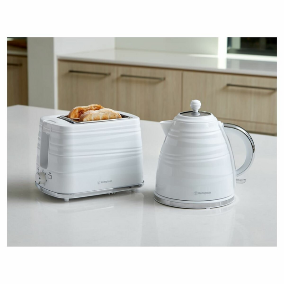 Westinghouse Kettle & Toaster Pack White