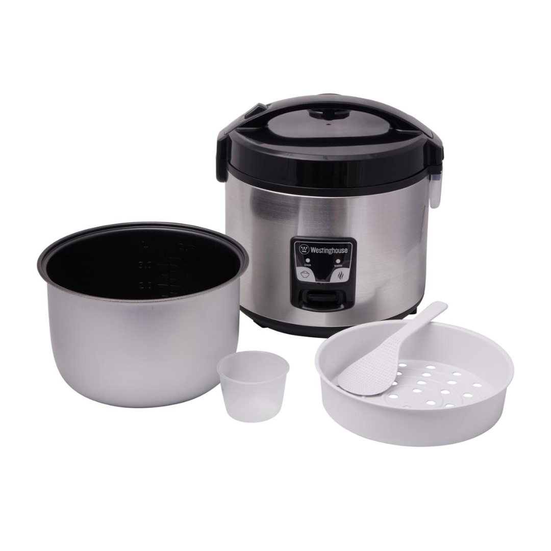 Westinghouse 10 Cup Rice Cooker Stainless Steel