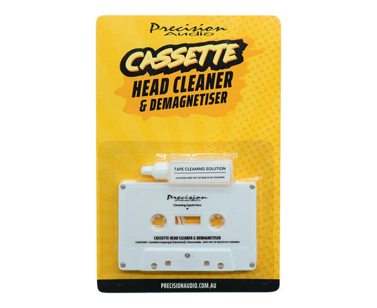 Cassette Head Cleaner & Demagnitiser