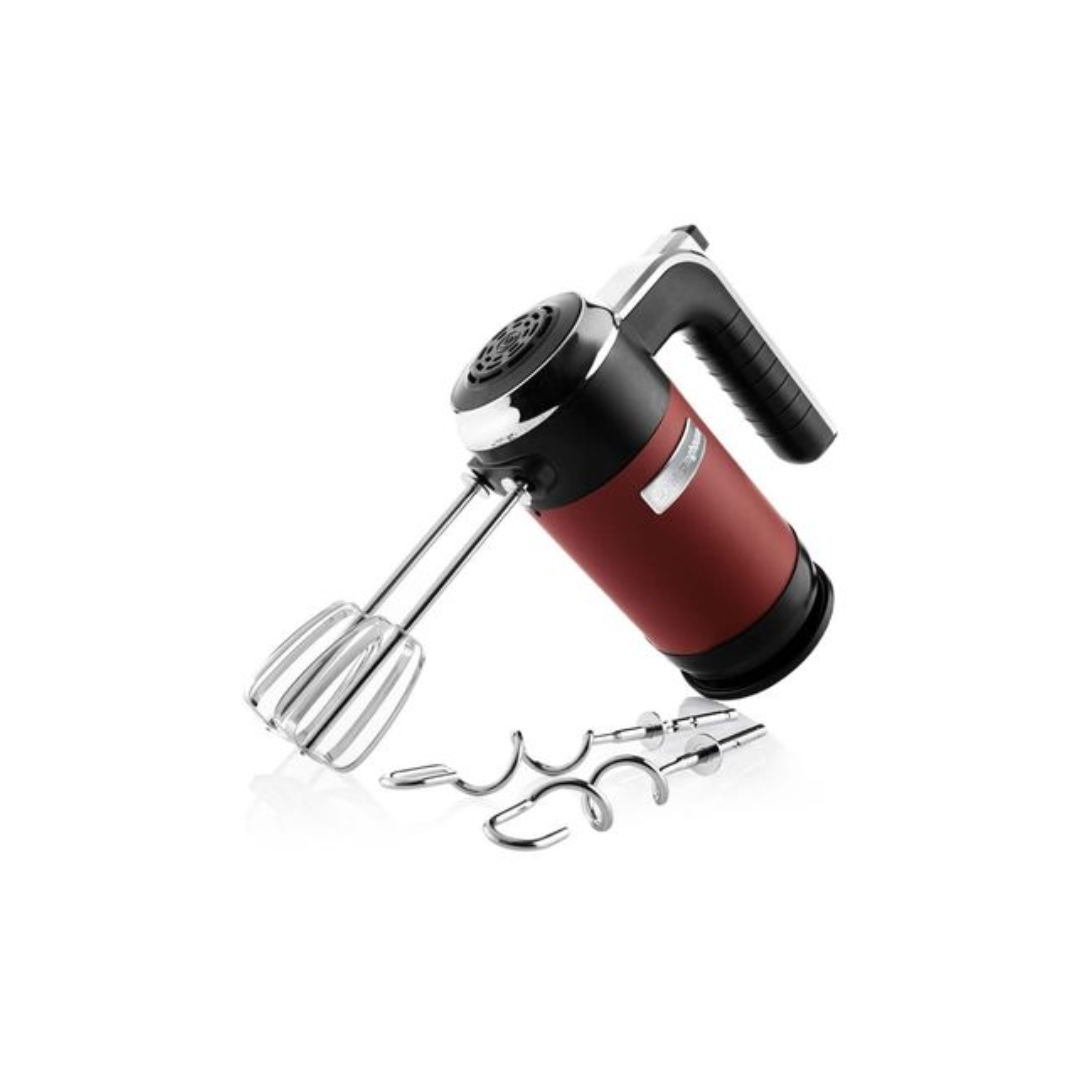 Westinghouse Retro Series 6 Speed Hand Mixer Red