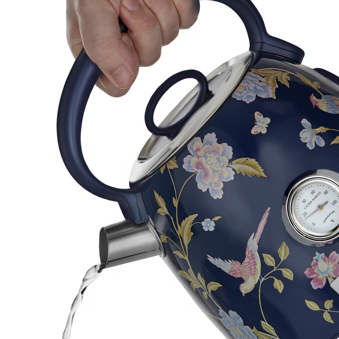 Laura Ashley Elvenden 1.7L Kettle - Navy