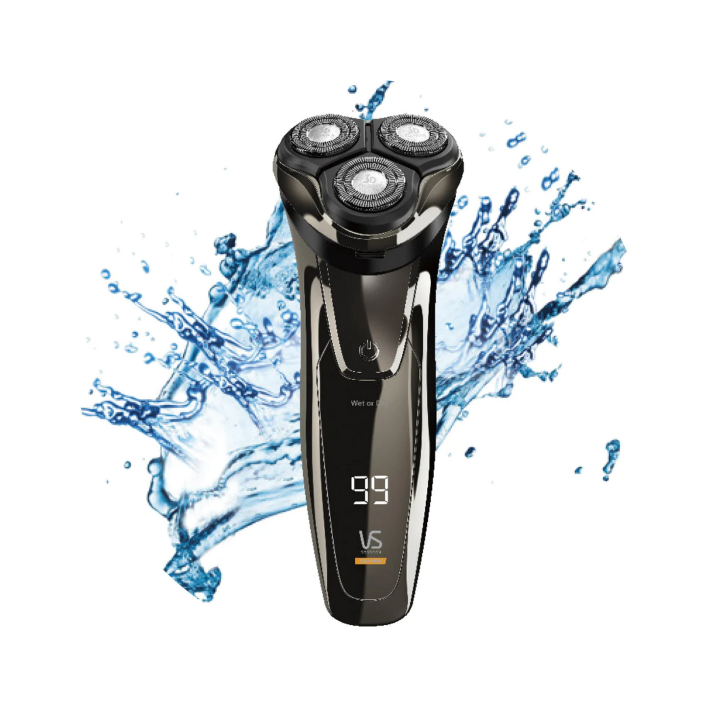 VS Sassoon 2The Precision Shave' Shaver Black Chrome