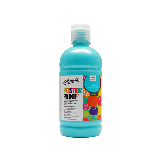 Mont Marte Kids - Poster Paint 500ml - Turquoise