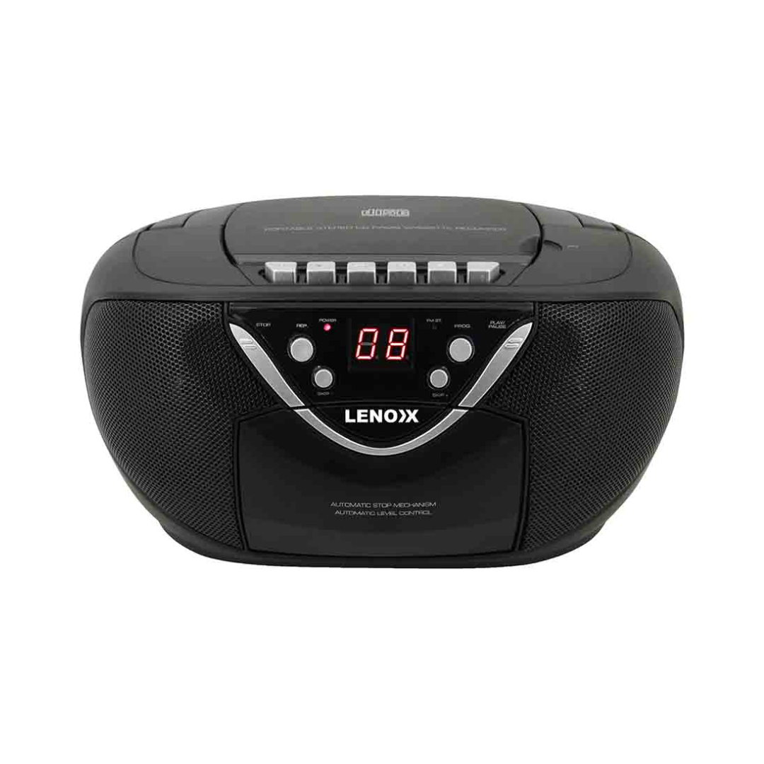 Lenoxx Portable CD/Cassette Player - Black