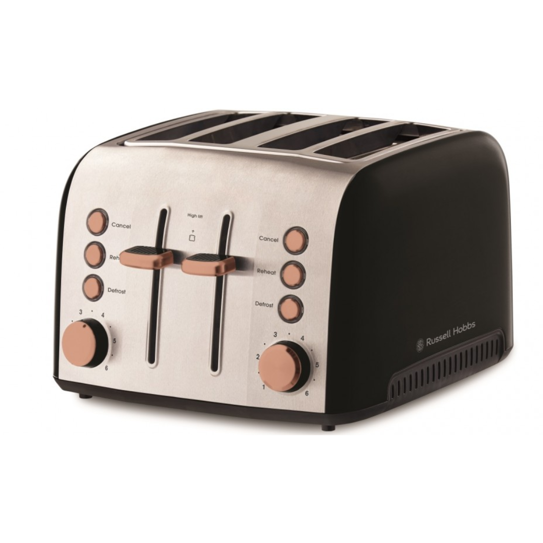 Russell Hobbs Brooklyn 4 Slice Toaster - Copper