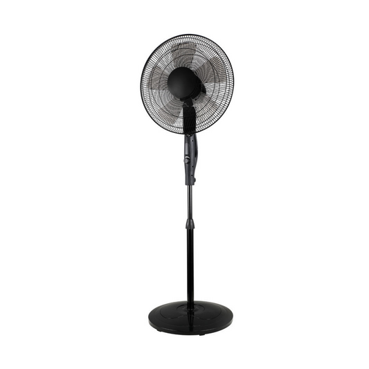 Heller 40cm Super Quiet DC Pedestal Fan - Black