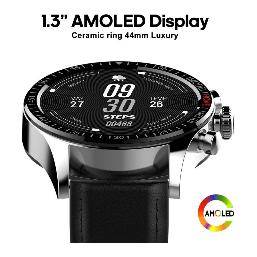 DGTEC Amoled Smart Watch Black