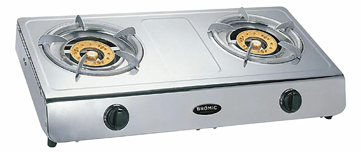 Bromic Wok Cooker ULP Deluxe Double Burner Low Pressure 2.75KPA DC200-S