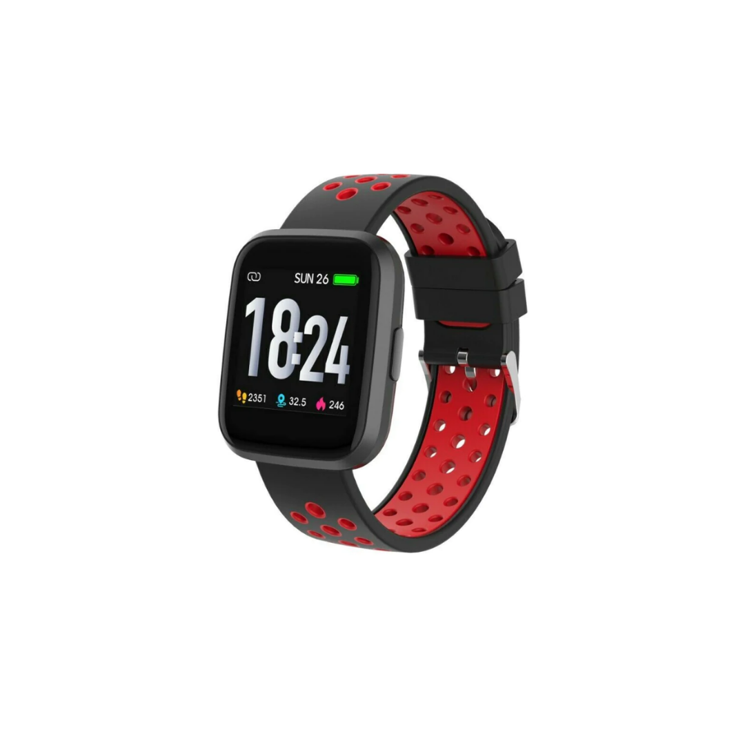 DGTEC Smart Watch - Black/Red