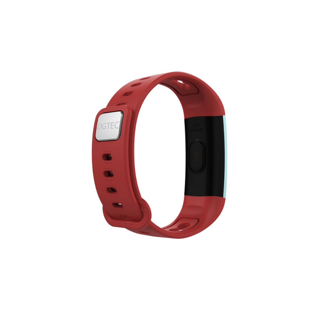 DGTEC Smart Band - Red