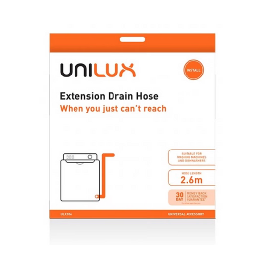 Unilux 2.6M Extension Drain Hose - ULX106