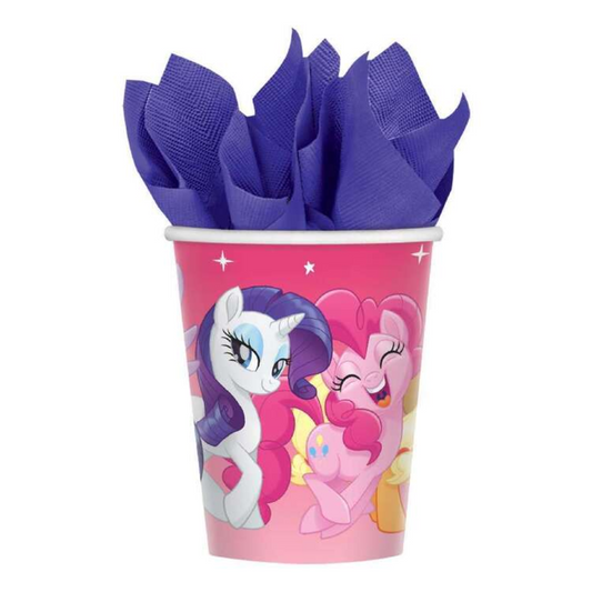 My Little Pony Friendship Adventures Cups 8 Pack 266 mL
