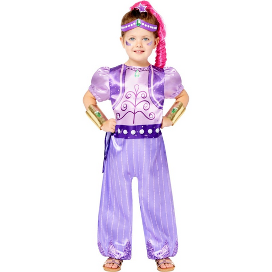 Shimmer & Shine - Shimmer Girl's Costume 4-6 Years